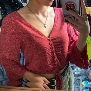 American Eagle Outfitters long sleeve flowy top